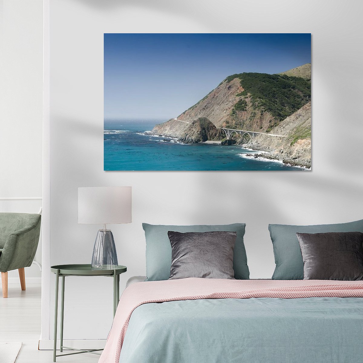 Art Heroes-1667468-Bixby Creek Bridge-Sandra Bechtold-1200x1200-Studio bedroom-instagramFeed